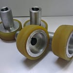 Футеровка роликов полиуретаном