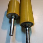 Гуммирование валов полиуретаном