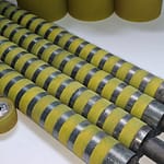 гуммирование валов фальцовки полиуретаном