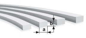 силиконовые шнуры прямоугольного сечения
