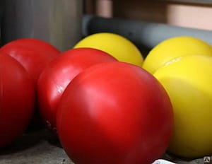 полиуретановые шары для очистики грохотов и сит