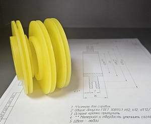 Производство формовых изделий из полиуретана по чертежу